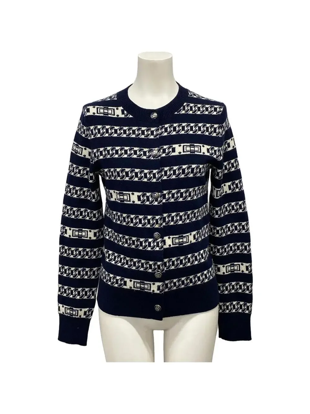 Chanel Dark Navy White [Outer Material] #299967C15B